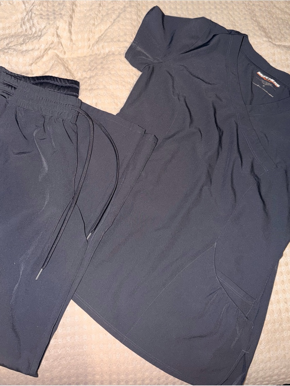 Skechers Women's Navy Blue Scrub Set